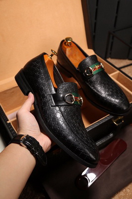 Gucci Business Men Shoes_065